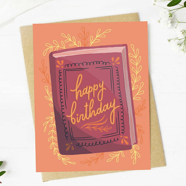 Birthday card with &