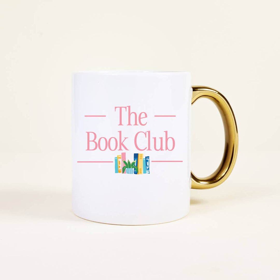 11 oz Cozy Cute Ceramic Mug–The Book Club