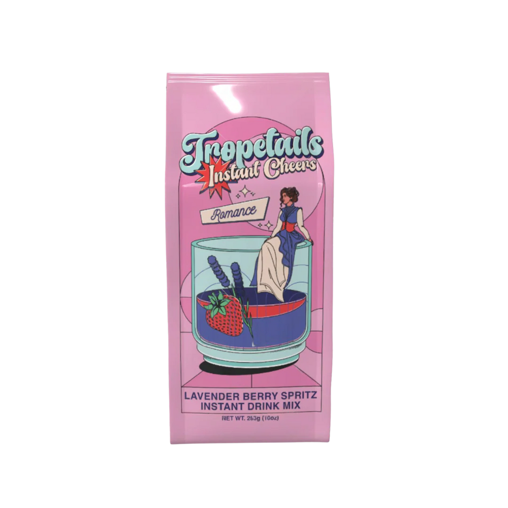 Tropetails Instant Cheers drink mix package on a white background