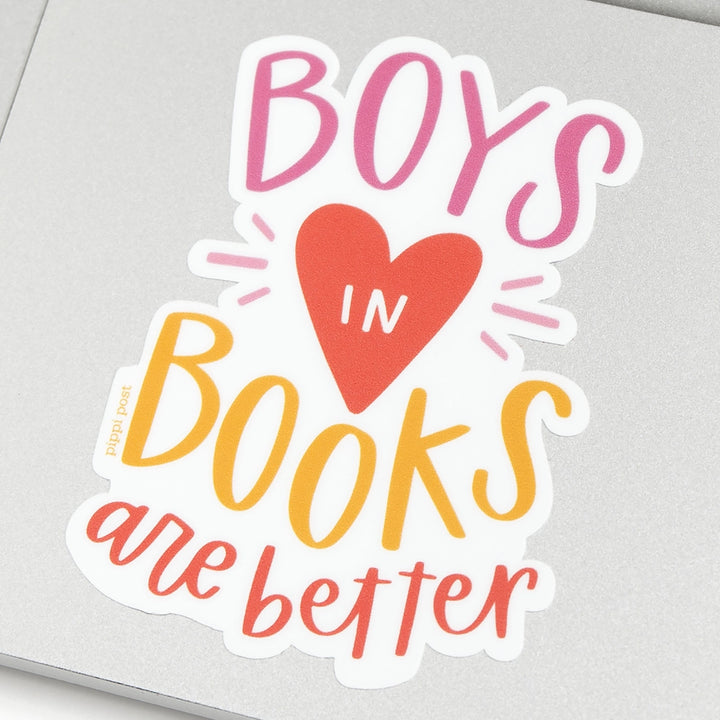 Sticker with text &