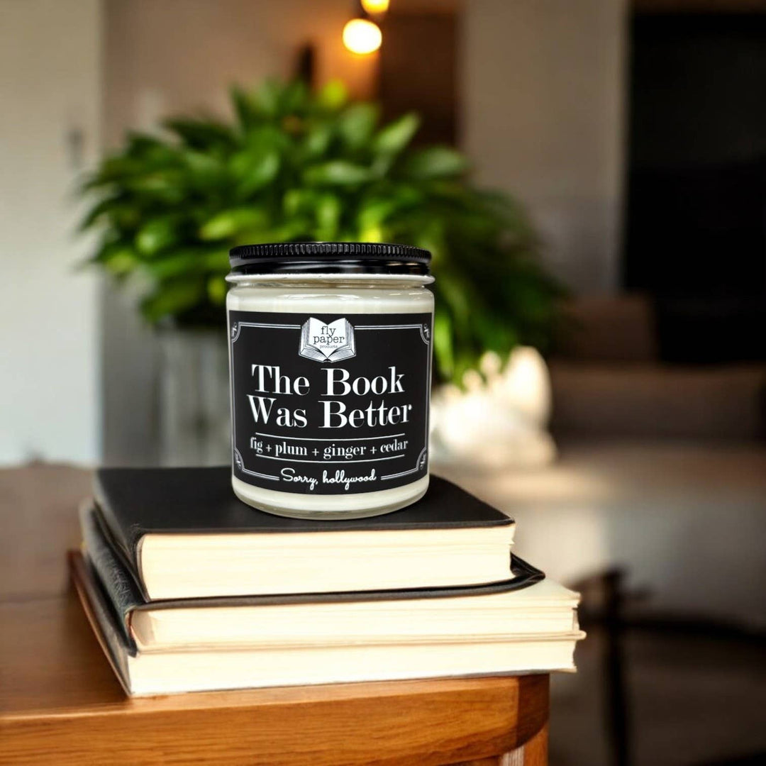 Jar of candle with &