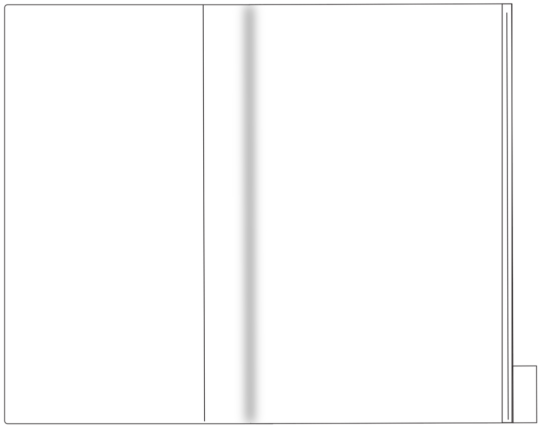 White paper with a grid pattern