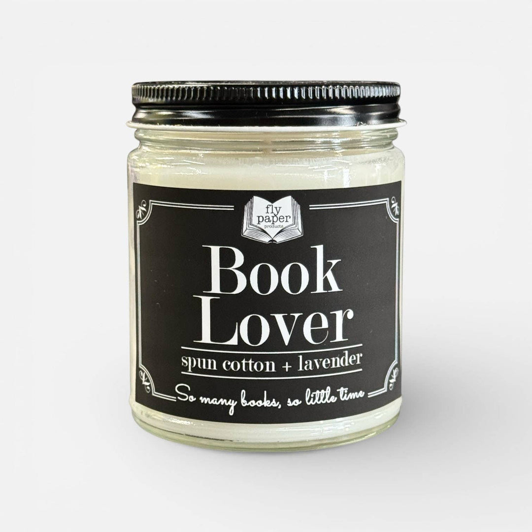 Candle jar labeled &