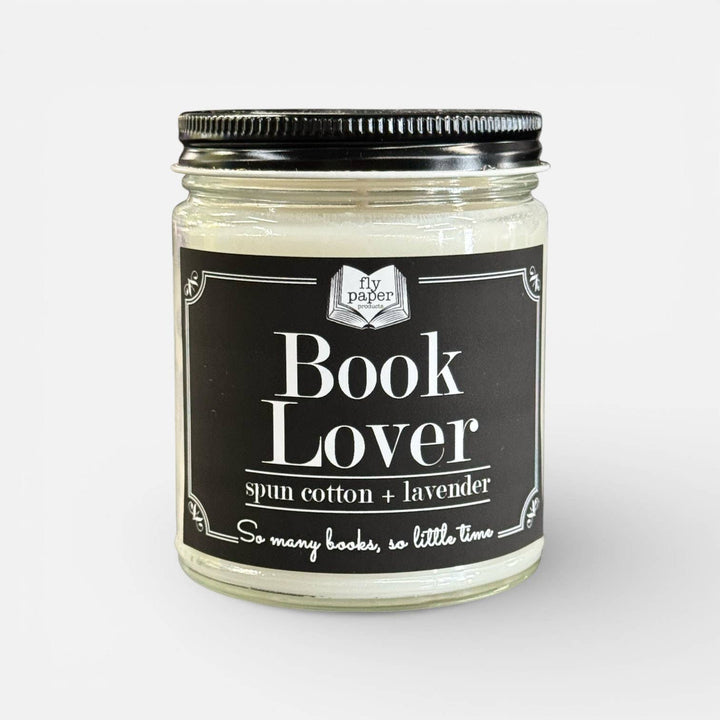 Candle jar labeled &