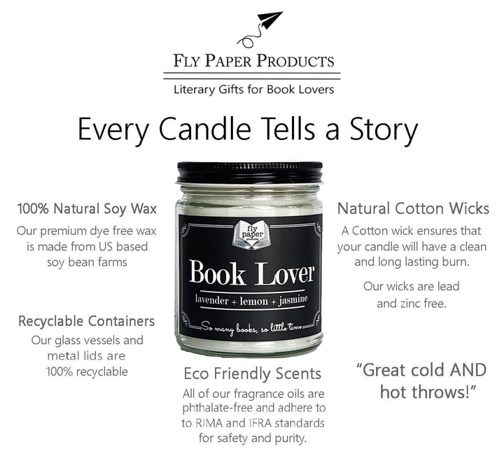 Fly Paper Products candle information