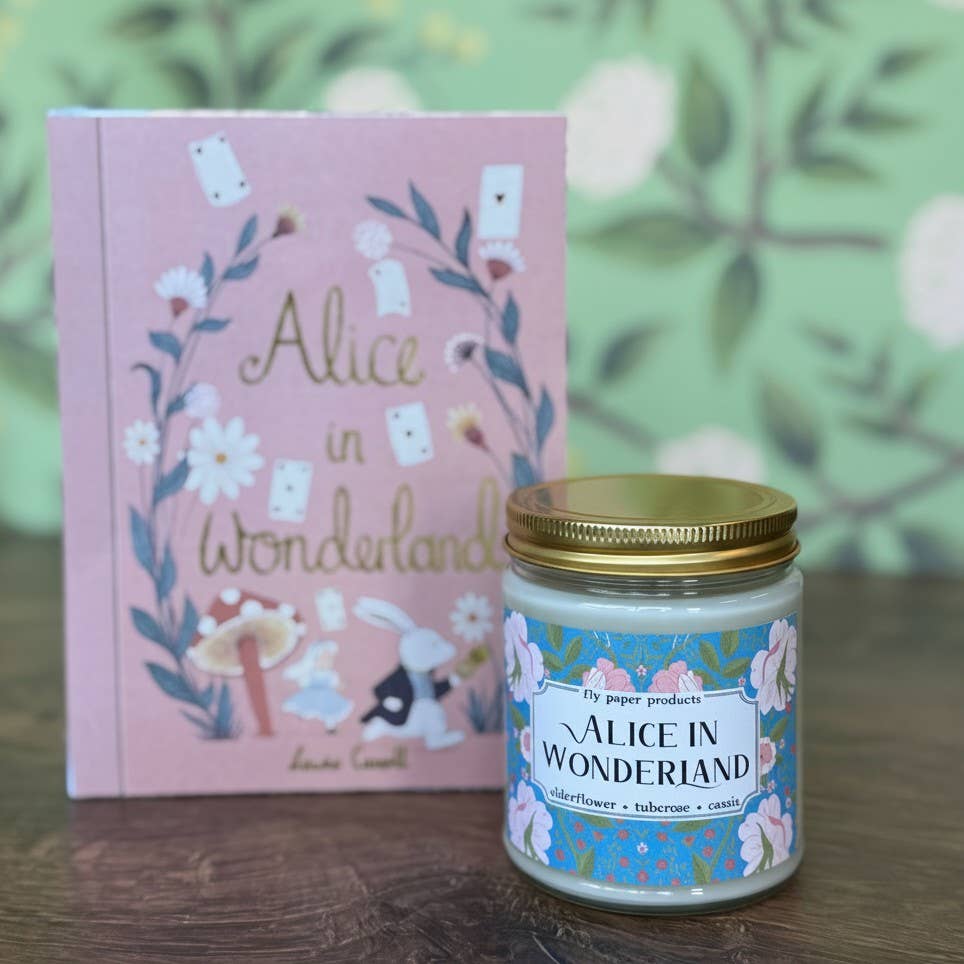 Candle jar labeled &