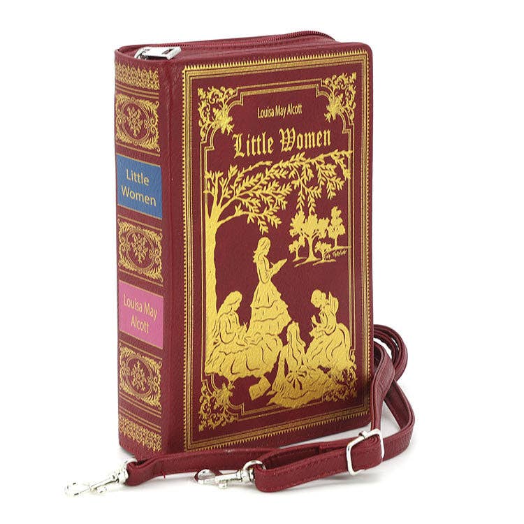 Book-shaped handbag with &