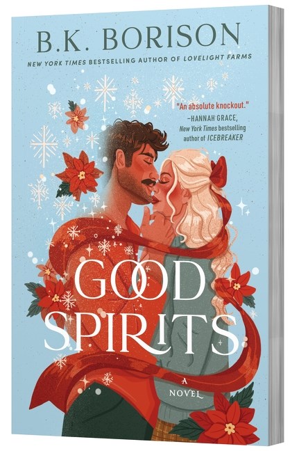 Good Spirits: A Magical Paranormal Holiday Romance with an Irish Ghost, Unexpected Connections, and a Christmas Carol Twist (Ghosted, 1) cover image