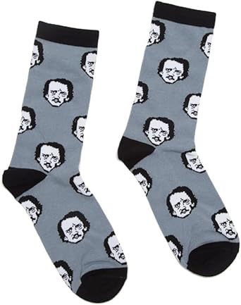 Edgar Allan Poe-ka Dot Socks