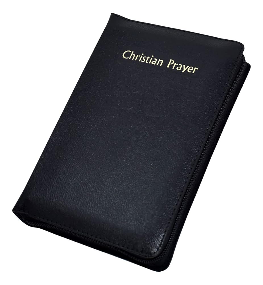 Christian Prayer: Liturgy of the Hours - Black Leather cover image