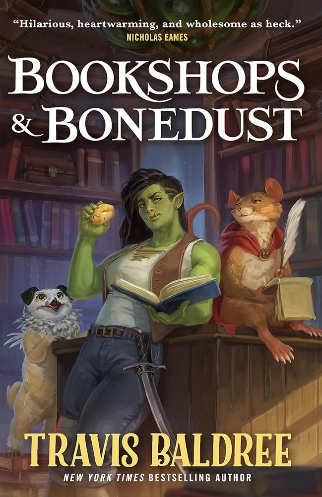 Bookshops &amp; Bonedust (Legends &amp; Lattes) cover image
