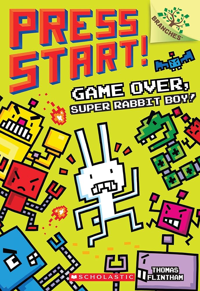 Game Over, Super Rabbit Boy!: A Branches Book (Press Start! 