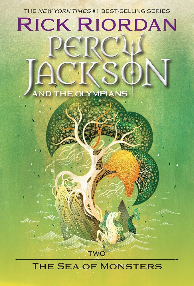Percy Jackson and the Olympians, Book Two: The Sea of Monsters (Percy Jackson &amp; the Olympians) cover image