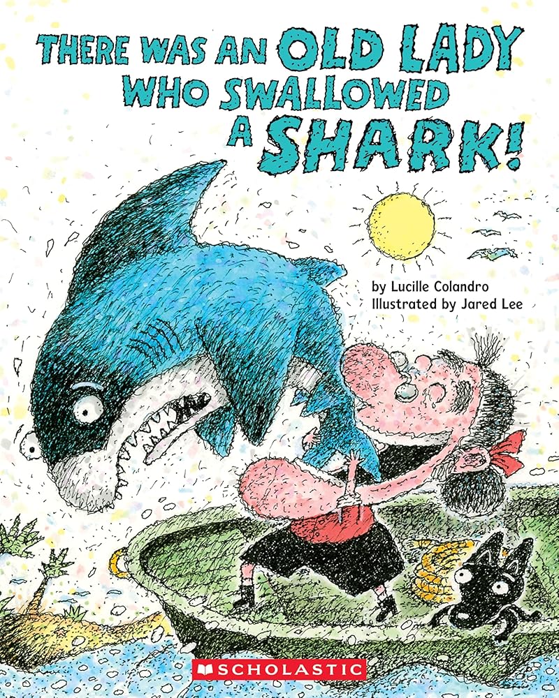 There Was an Old Lady Who Swallowed a Shark! cover image