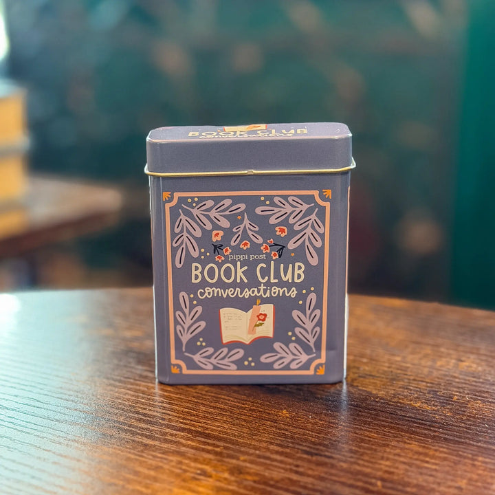 Small tin box with &