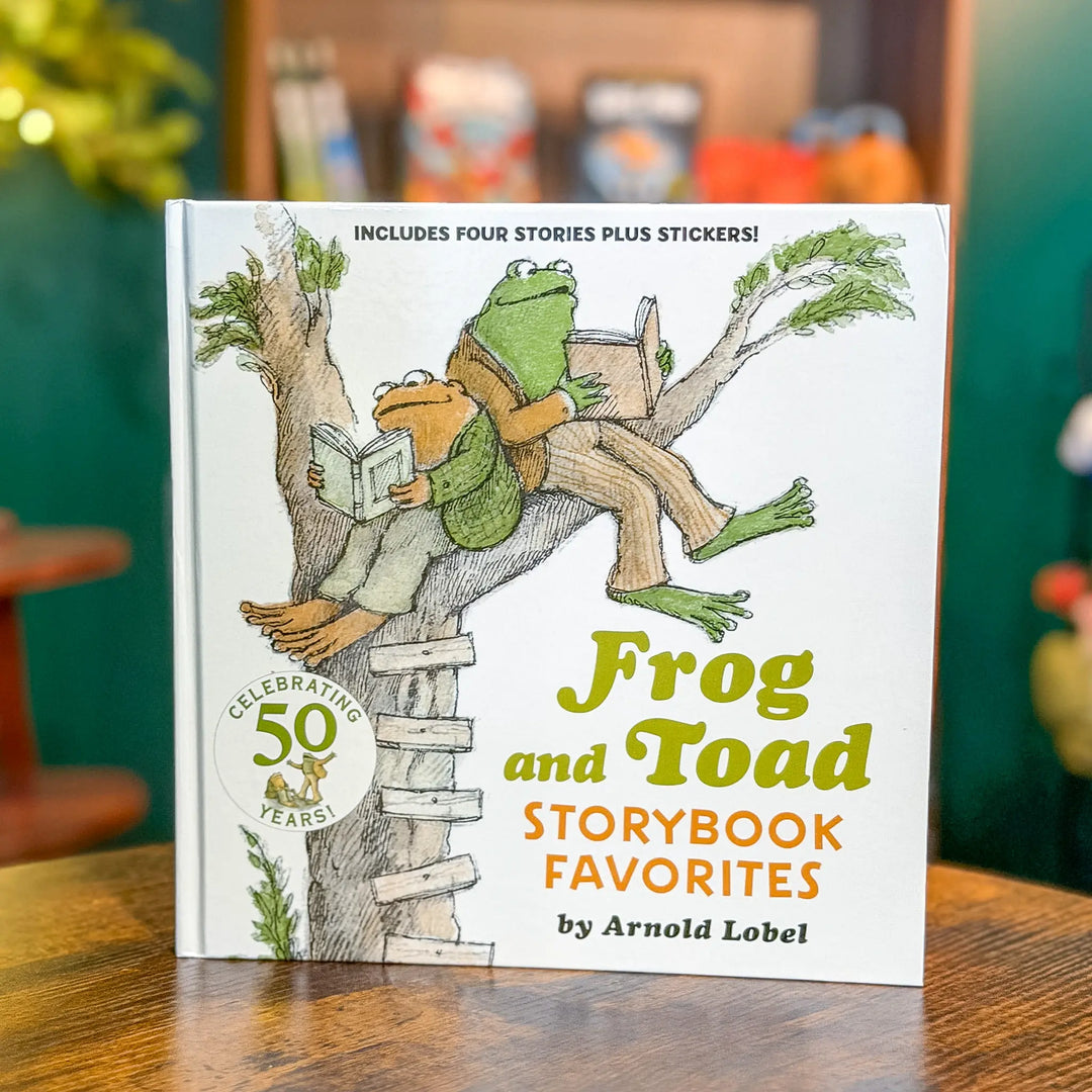 Frog and Toad Storybook Favorites: Includes 4 Stories Plus Stickers! (I Can Read Level 2) cover