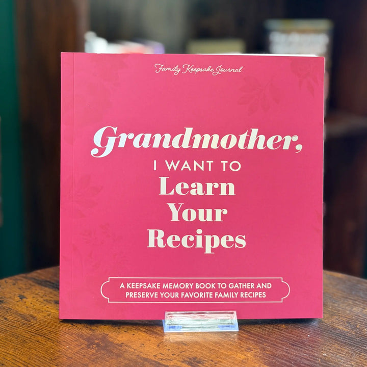 Pink book titled &