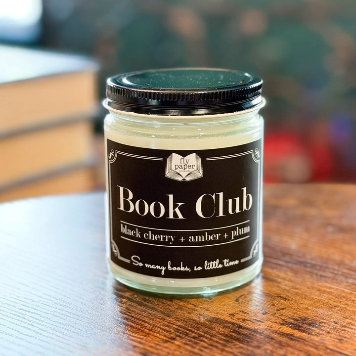 Candle jar labeled &