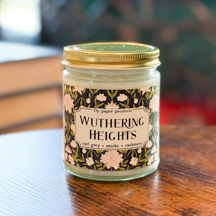 Candle jar labeled &