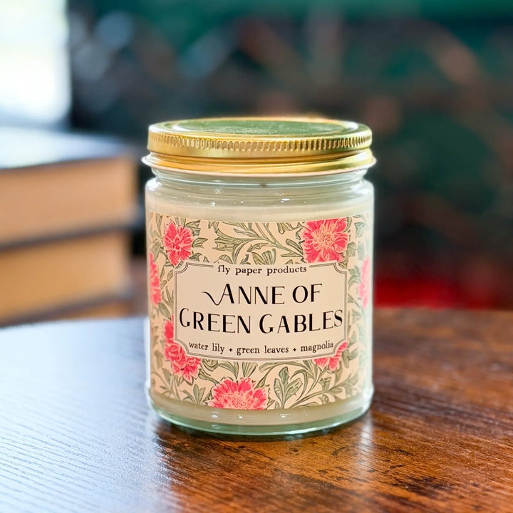 Candle jar labeled &