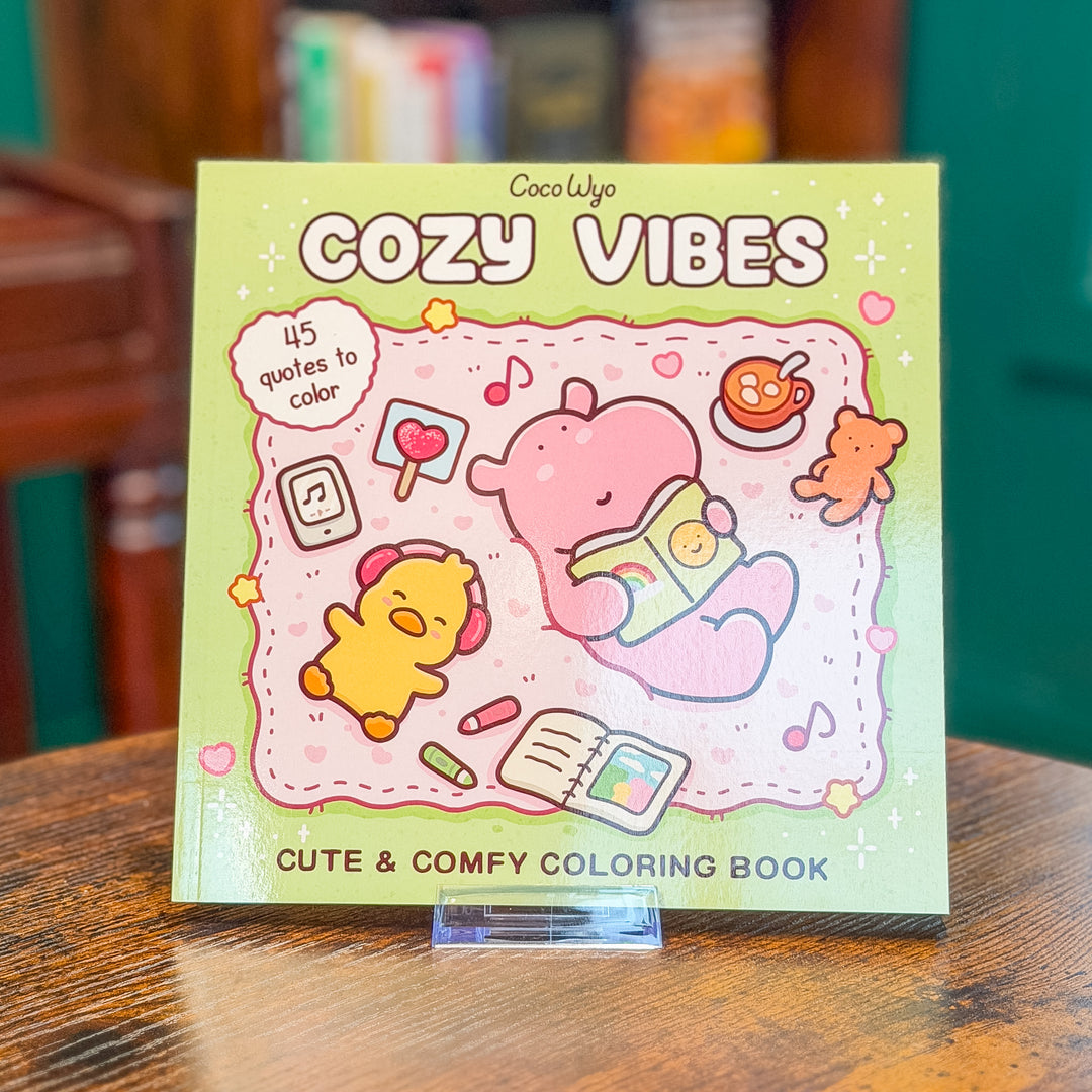 Cozy Vibes (Cozy Spaces Coloring) cover