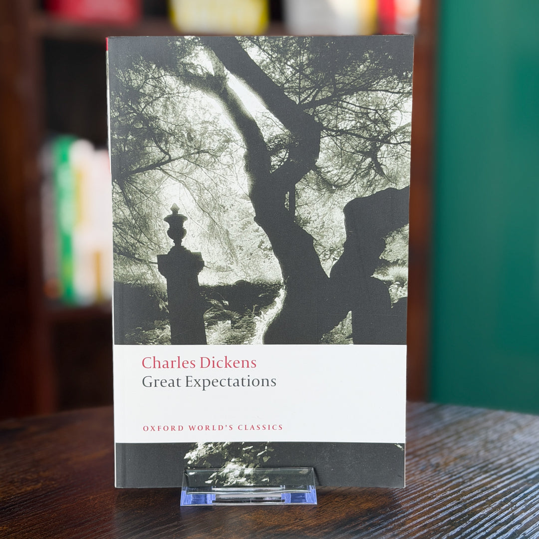 A hardcover copy of Charles Dickens&