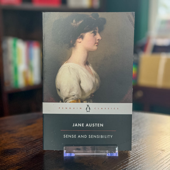 A paperback edition of Jane Austen&