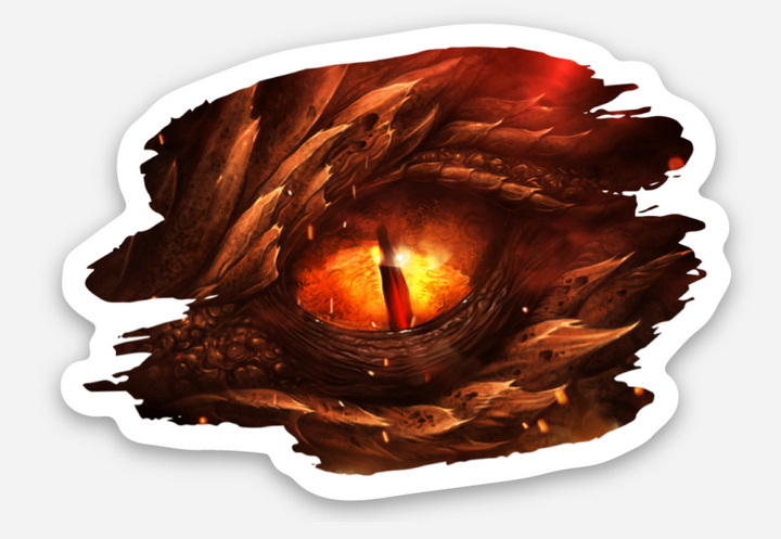 Sticker of a dragon&