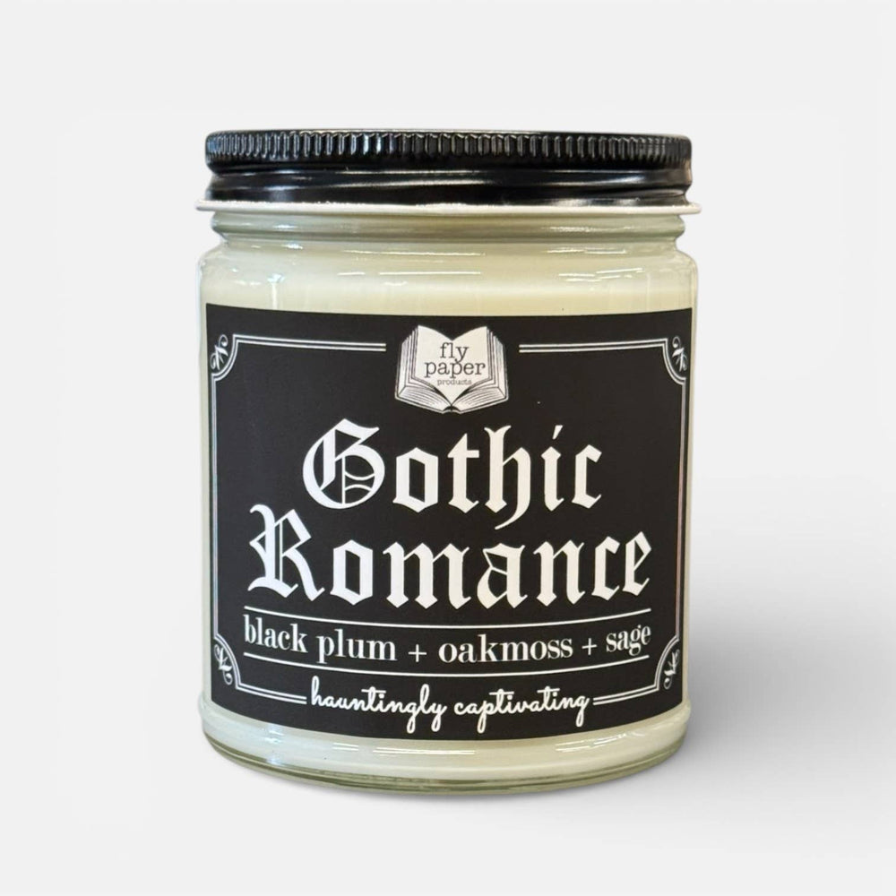 Jar of 'Gothic Romance' candle