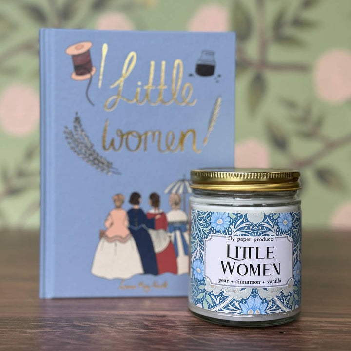 Candle labeled &