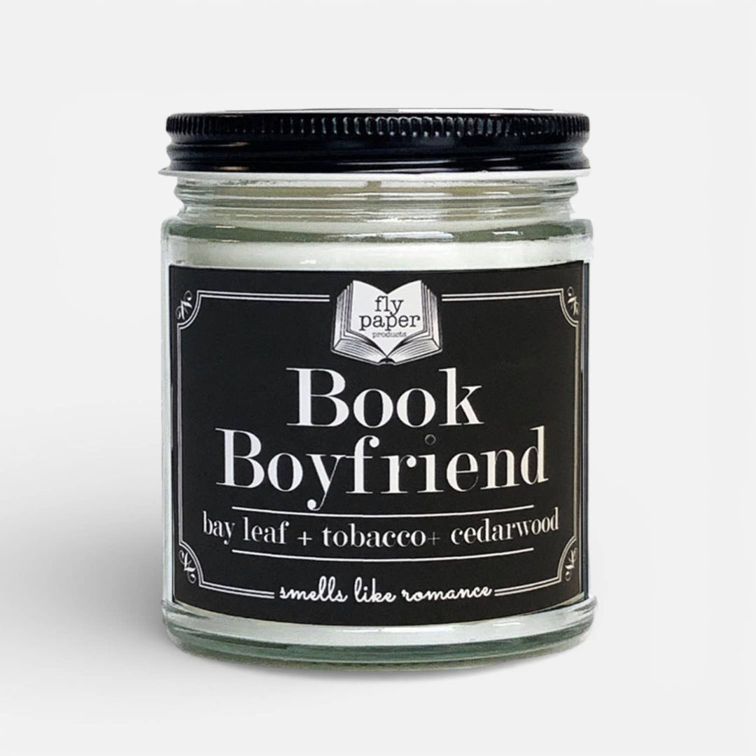 Candle jar labeled &