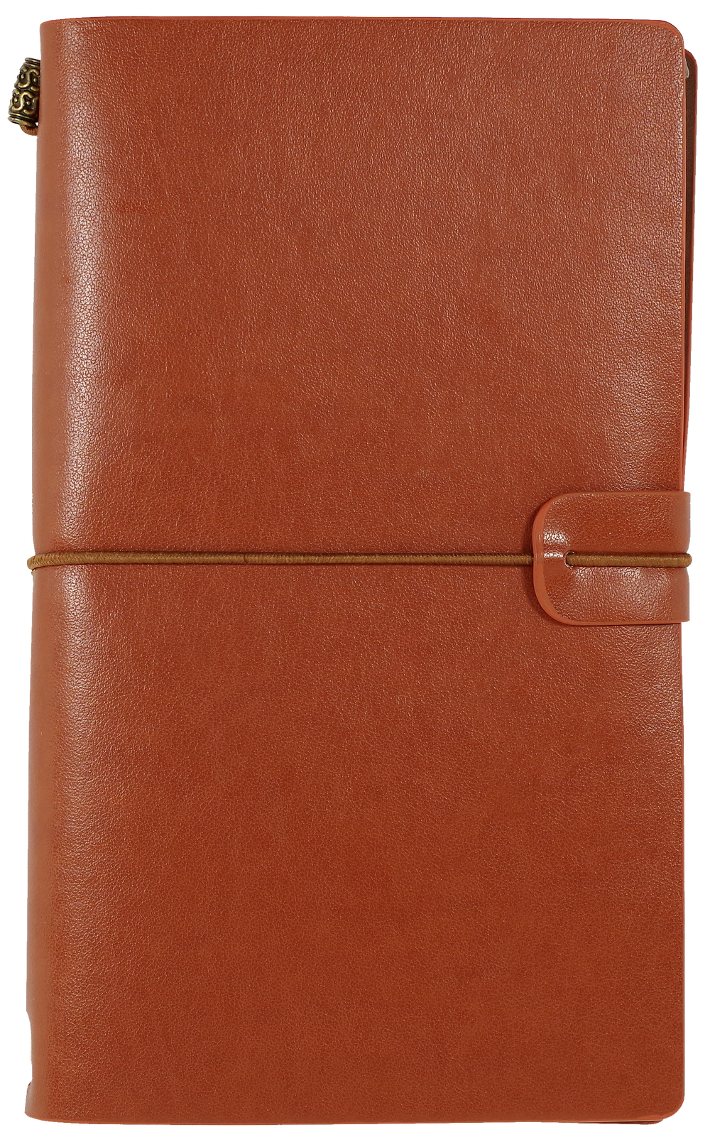 Voyager Notebook with brown leather cover
