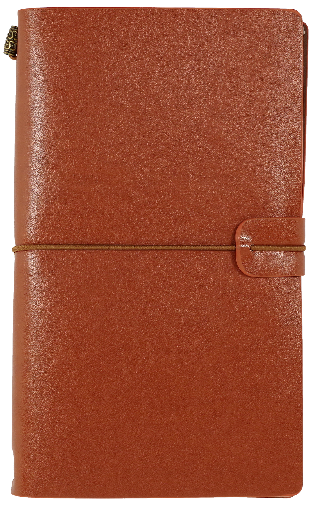 Voyager Notebook with brown leather cover