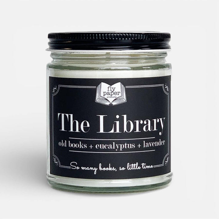 Candle jar labeled &