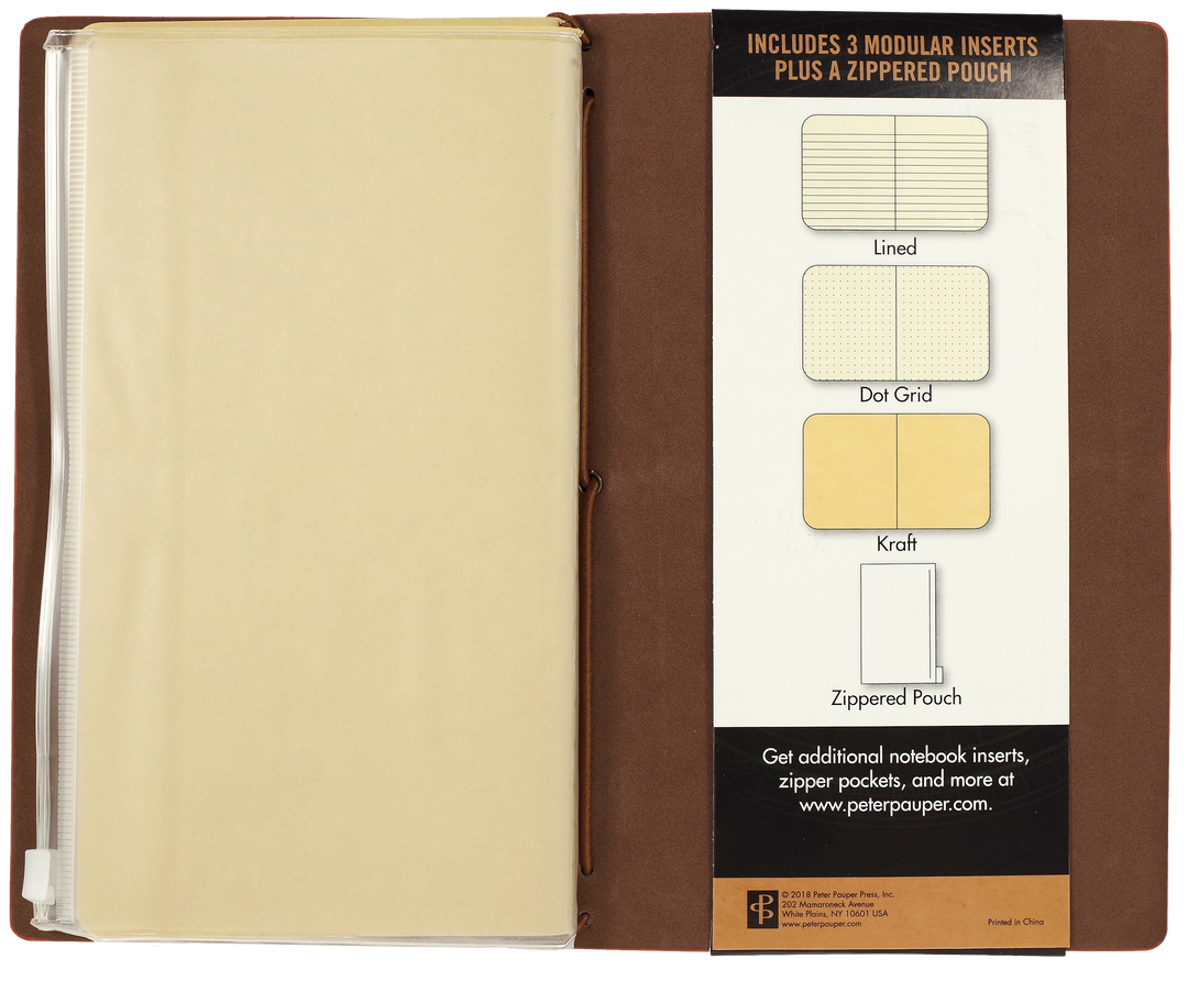 Inside a Voyager notebook 