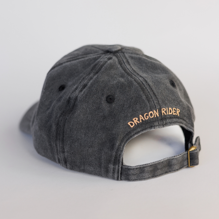 Gray cap with &