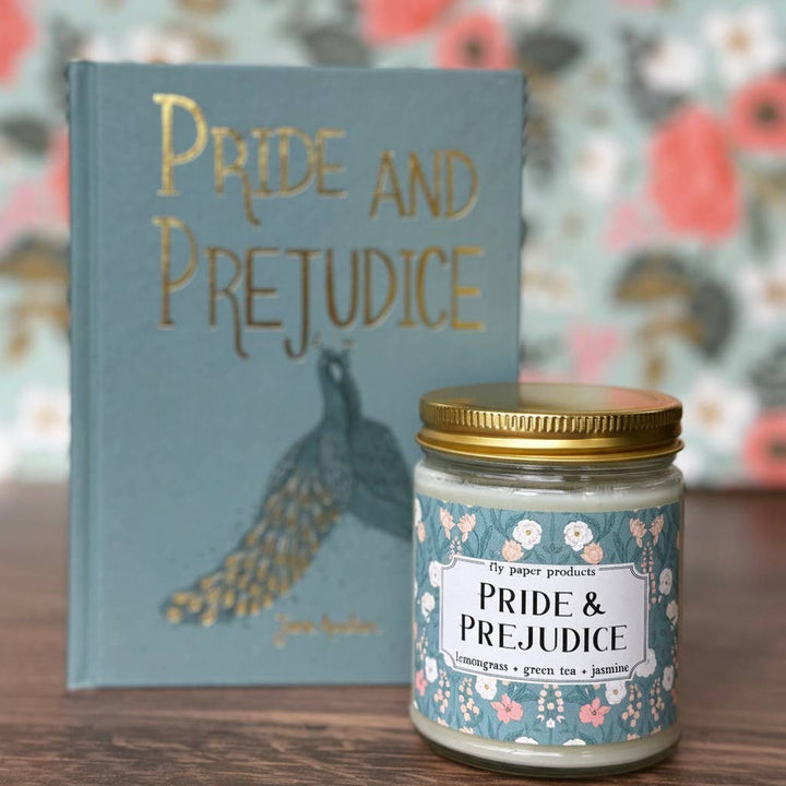 Candle labeled &