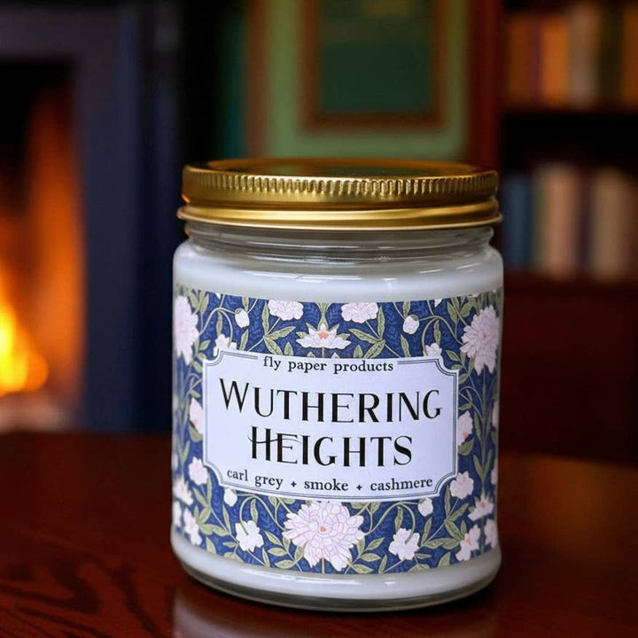 Candle jar labeled &